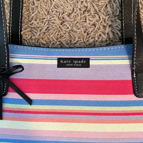 Kate Spade Multi-Colored Striped Purse - Picture 2 of 9